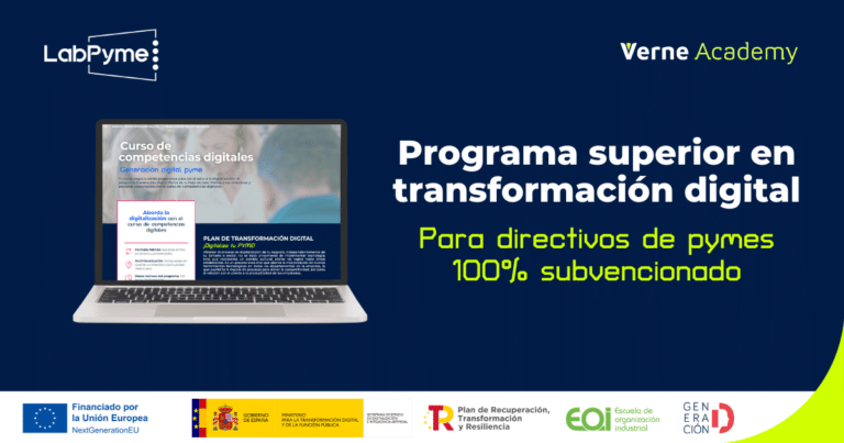 programa superior transformacion digital labpyme - Verne Academy